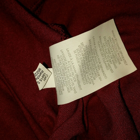 Cabi Maroon Tank top - Picture 5 of 6
